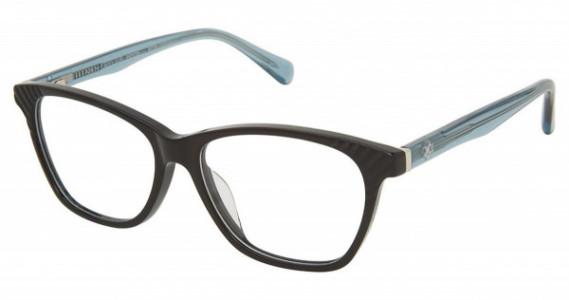 Ann Taylor ATP821 Petite Ann Taylor Eyeglasses, C01 BLACK / CRYSTAL