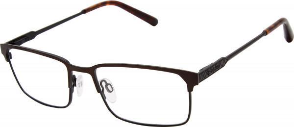 Barbour BAOM502 Eyeglasses, Brown (BRN)