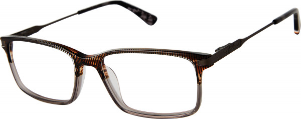 Superdry SDOM010T Eyeglasses, Brown (BRN)