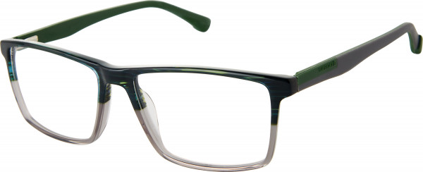 Superdry SDOM006T Eyeglasses, Green (GRN)
