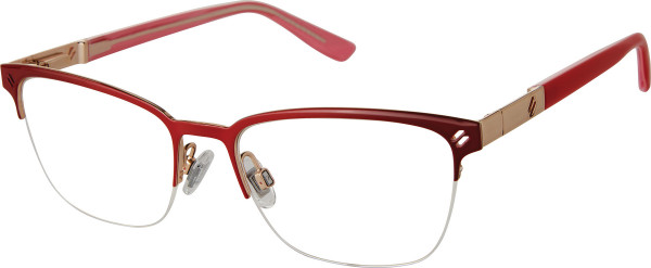 Superdry SDOW503T Eyeglasses, Red (RED)