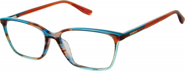 Superdry SDOW005T Eyeglasses, Brown (BRN)