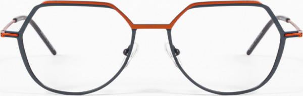 Mad In Italy Baldo Eyeglasses, C01 - Grey Orange