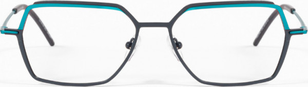 Mad In Italy Baldo Eyeglasses, C02 - Grey Turquoise