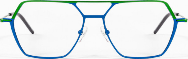 Mad In Italy Civetta Eyeglasses, C03 - Blue Green