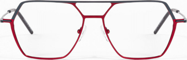 Mad In Italy Civetta Eyeglasses, C04 - Red Grey