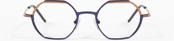 Mad In Italy Cristallo Eyeglasses, C03 - Blue Bronze