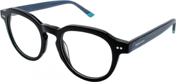 PSYCHO BUNNY Psycho Bunny 518 Eyeglasses, SHINY BLACK CRYSTAL/BLUE
