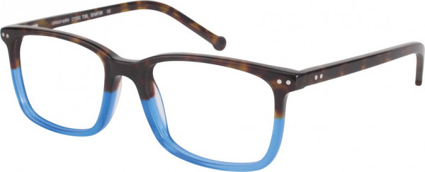 Union Bay C1050 SENATOR Eyeglasses, TSBL TORTOISE TO COBALT BLUE
