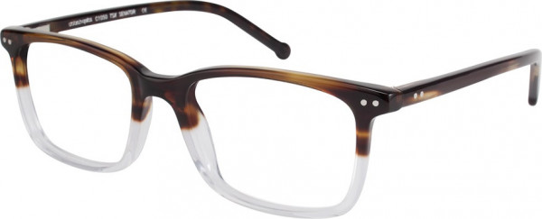Union Bay C1050 SENATOR Eyeglasses, TSX TORTOISE TO CRYSTAL FADE