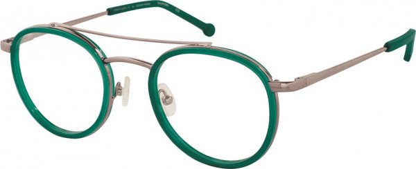 Union Bay C1065 ANDY Eyeglasses, GRN EMERALD/GUNMETAL