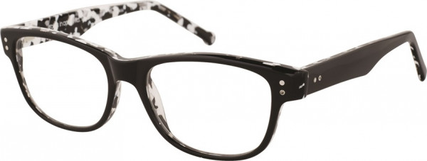 Union Bay C1069 CARNEGIE Eyeglasses, OX BLACK MULTI