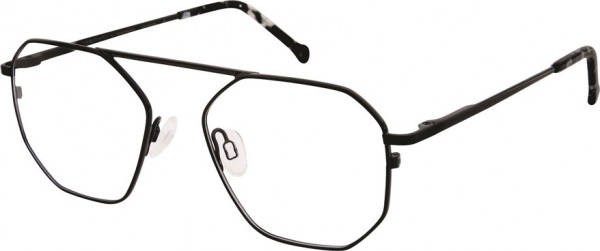 Union Bay C1073 FLEX Eyeglasses, BLK BLACK
