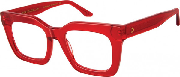 Heritage HH115 Eyeglasses, SOLAR RED
