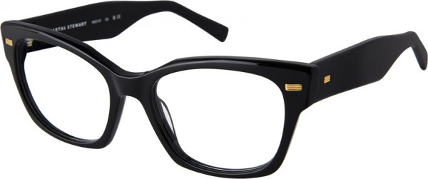Martha Stewart MSO147 Eyeglasses, OX BLACK
