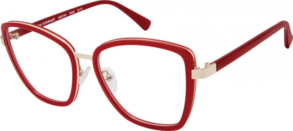 Martha Stewart MSO149 Eyeglasses, WINE RED/GOLD