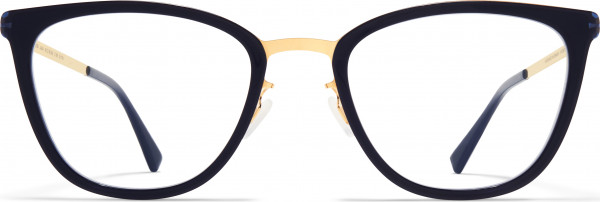 Mykita JADA Eyeglasses, A76 Glossy Gold/Milky Indigo