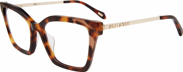Just Cavalli VJC075 Eyeglasses, HAVANA BROWN (09AJ)