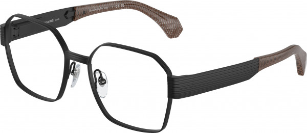 Alain Mikli A02506 Eyeglasses, 001 DEMI MATTE BLACK (BLACK)