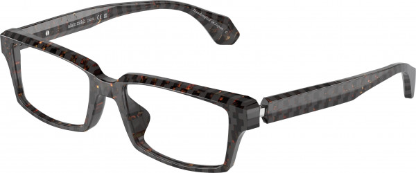Alain Mikli A03524D Eyeglasses, 001 NEW DAMIER BROWN GREY (MULTICOLOR)