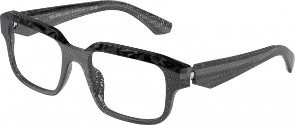 Alain Mikli A03528 Eyeglasses, 004 POINTILLEE GREY/NOIR NACREE (MULTICOLOR)