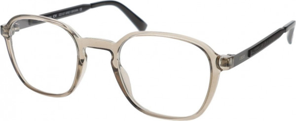 IZOD 2127 Eyeglasses, Grey Brown Crystal