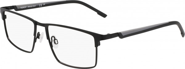 Flexon FLEXON E1153 Eyeglasses, (002) SATIN BLACK/ GREY