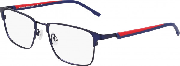 Flexon FLEXON E1154 Eyeglasses, (419) SATIN NAVY/ RED