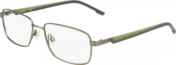 Flexon FLEXON H6077 Eyeglasses, (306) SATIN MOSS/ MOSS