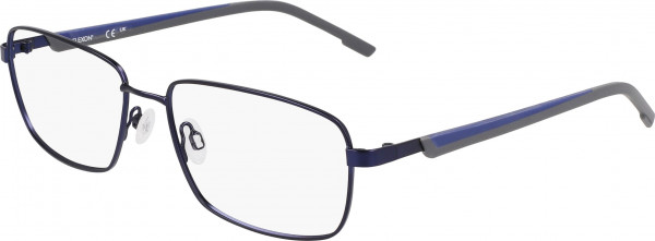 Flexon FLEXON H6077 Eyeglasses, (418) SATIN NAVY/ NAVY
