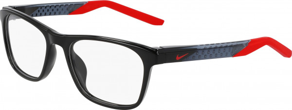 Nike NIKE 5058 Eyeglasses, (006) BLACK/UNIVERSITY RED