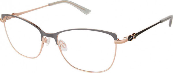 SuperFlex SF-649 Eyeglasses, S203-GREY ROSE GOLD