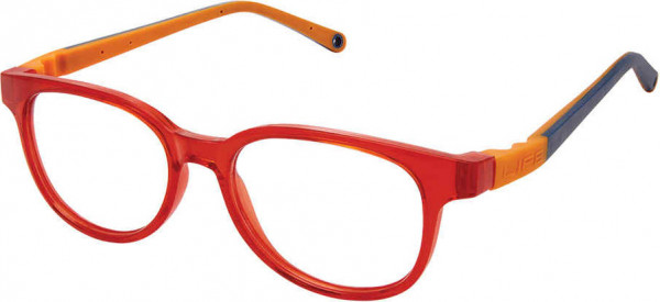 Life Italia NI-156 Eyeglasses, 2-RED ORAN/BLUE
