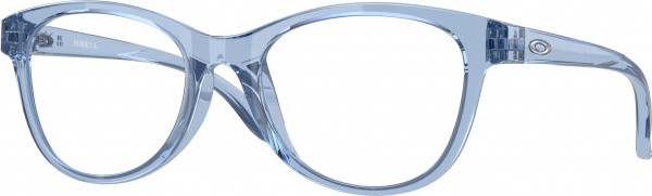 Oakley OY8029F HUMBLY A Eyeglasses, 802902 HUMBLY A POLISHED TRANSPARENT (BLUE)