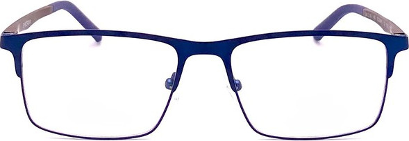 Eyecroxx EC536MD BEST SELLER Eyeglasses, C3 Mat Blue Brown