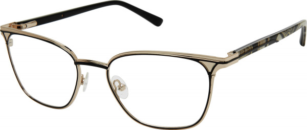 L.A.M.B. LA134 Eyeglasses, Black (BLK)