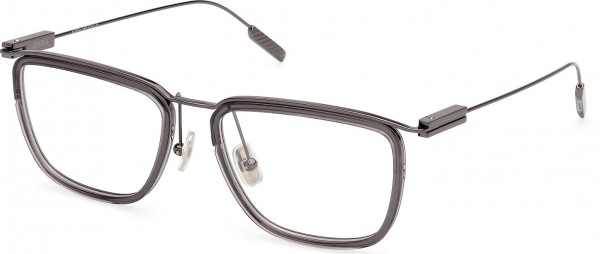 Ermenegildo Zegna EZ5288 Eyeglasses, 020 - Shiny Grey / Shiny Grey