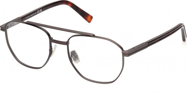 Ermenegildo Zegna EZ5285 Eyeglasses, 009 - Matte Antiqued Gunmetal / Matte Antiqued Gunmetal
