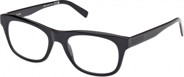 Ermenegildo Zegna EZ5283 Eyeglasses, 001 - Shiny Black / Shiny Black
