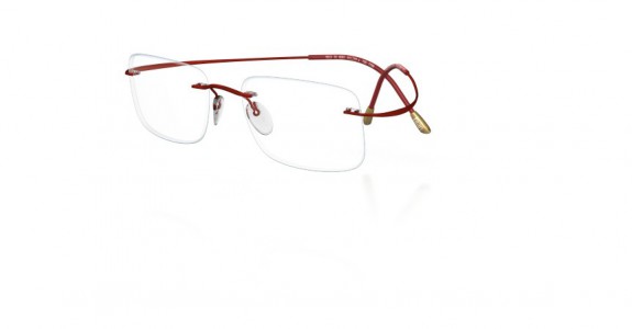 Silhouette TMA The Must Collection 7611 Eyeglasses, 6066 red