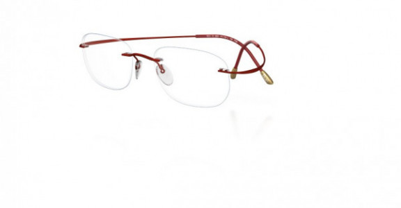 Silhouette TMA The Must Collection 7626 Eyeglasses, 6066 red