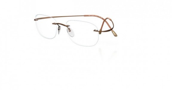 Silhouette TMA The Must Collection 7626 Eyeglasses, 6069 orange matte