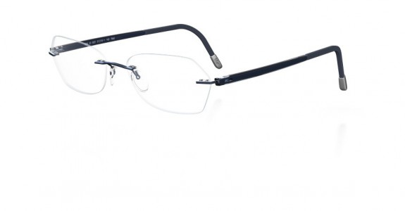 Silhouette Zenlight 6691 Eyeglasses, 6057 blue matte