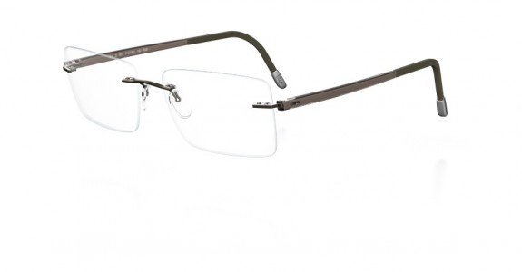 Silhouette Zenlight 7637 Eyeglasses, 6056 brown matte