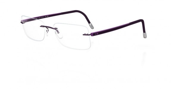 Silhouette Zenlight 7638 Eyeglasses, 6052 violet