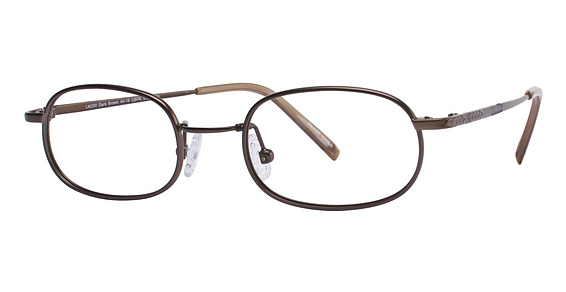Hilco LM 200 Eyeglasses, Matte Dark Brown