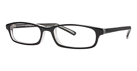 Smilen Eyewear Gothamstyle 107 Eyeglasses, Black Laminate