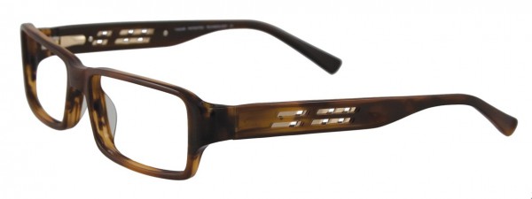 Takumi T9784 Eyeglasses, MARBLED BROWN