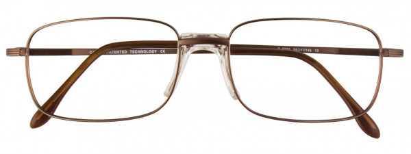 Cargo C5033 Eyeglasses, 010 - Satin Chocolate