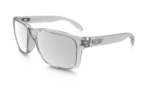 Oakley Holbrook Sunglasses, OO9102-06 (clear / chrome iridium)
